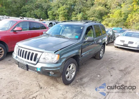 2004 Jeep Grand Cherokee Limited из США, поврежденный, VIN 1J4GW58S34C102861